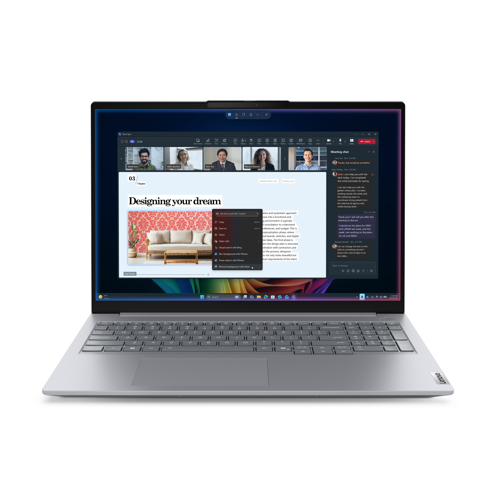 Lenovo ThinkBook 16 G9 16 Zoll Intel Core Ultra 7 355 16 GB RAM