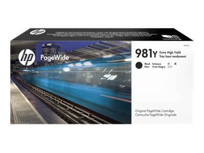 HP 981Y original Extra High Yield Black PageWide Cartridge L0R16A HP 981Y original Extra High Yield Black PageWide Cartridge L0R16A