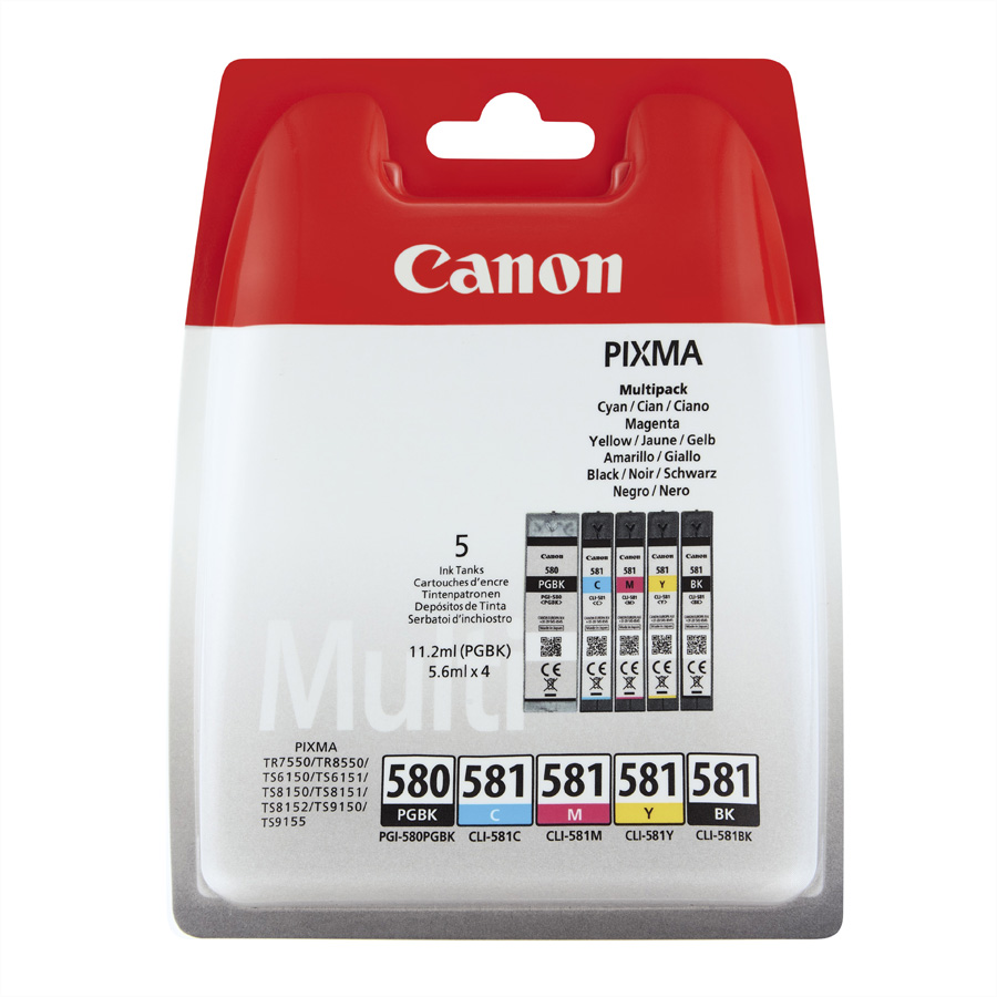 2078C007 CANON PGI580+CLI581 Pixma TS TR