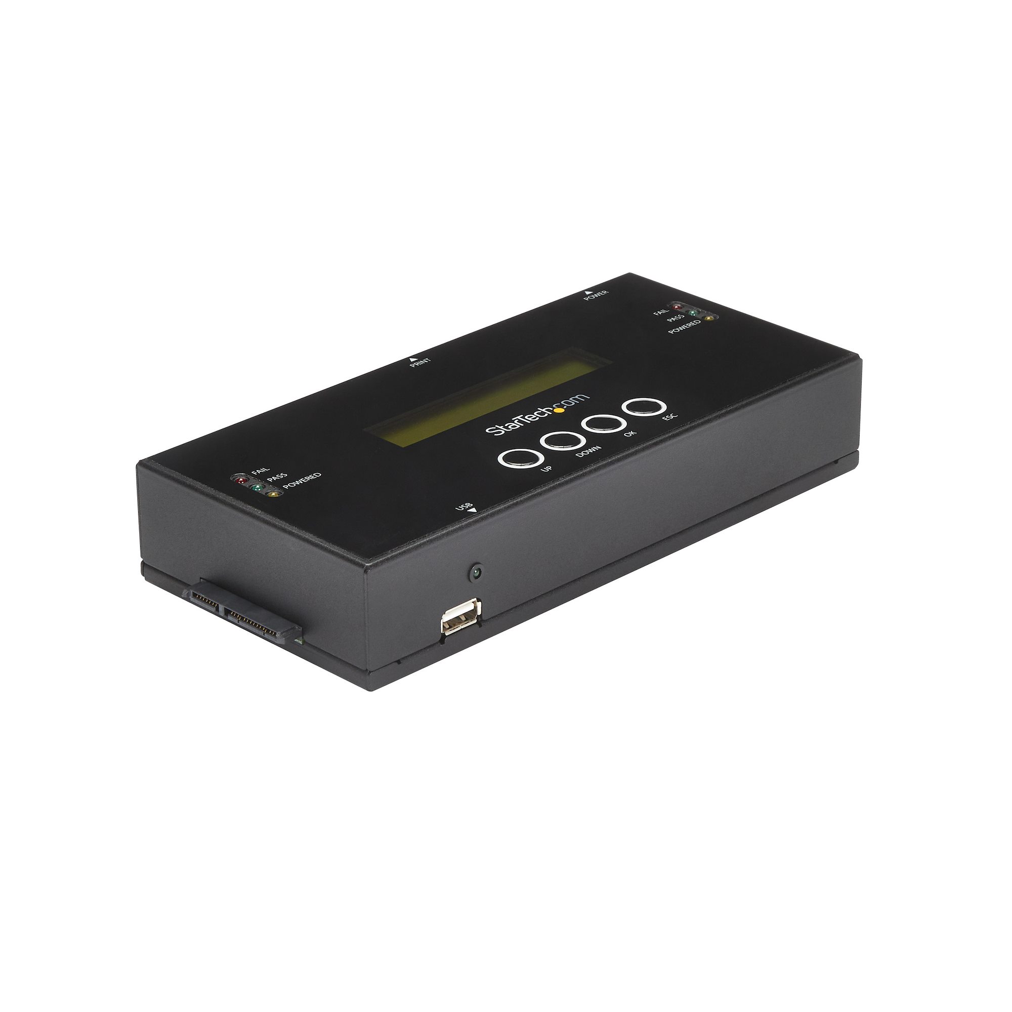 STARTECHCOM 11 Standalone Festplatten Duplizierer und Loescher fuer 2,5 3,5 Zoll SATA und SAS Laufwerke