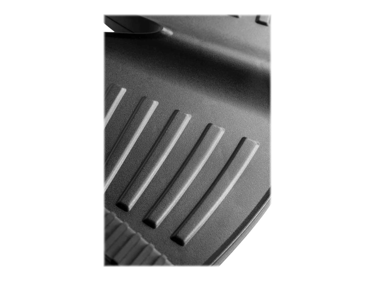 MANHATTAN Ergonomische Fusswippe Für mehr Komfort und Produktivität am Schreibtisch zwei Wippmodi 277x500mm geriffelte Oberfläche