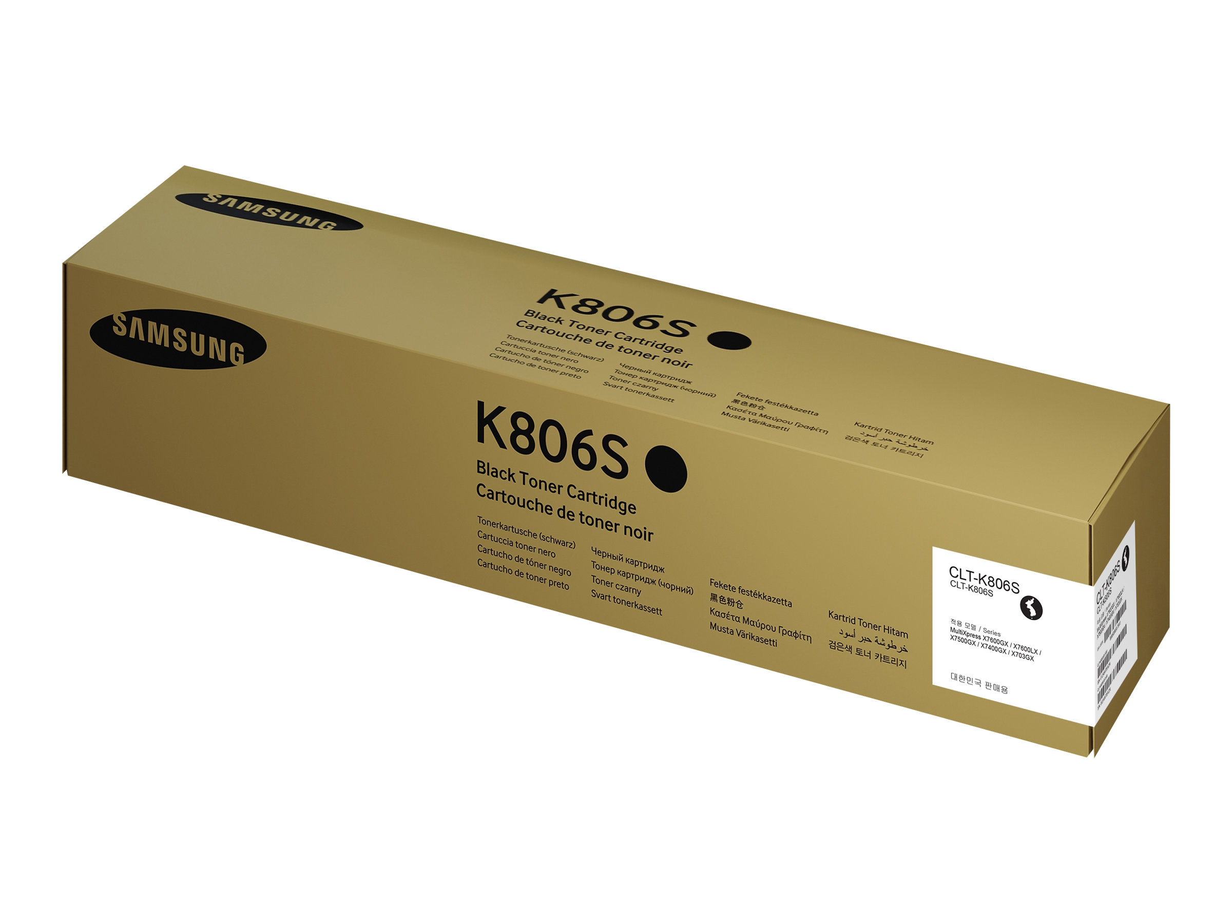 SAMSUNG CLT-K806S Black Toner Cartridge SAMSUNG CLT-K806S Black Toner Cartridge
