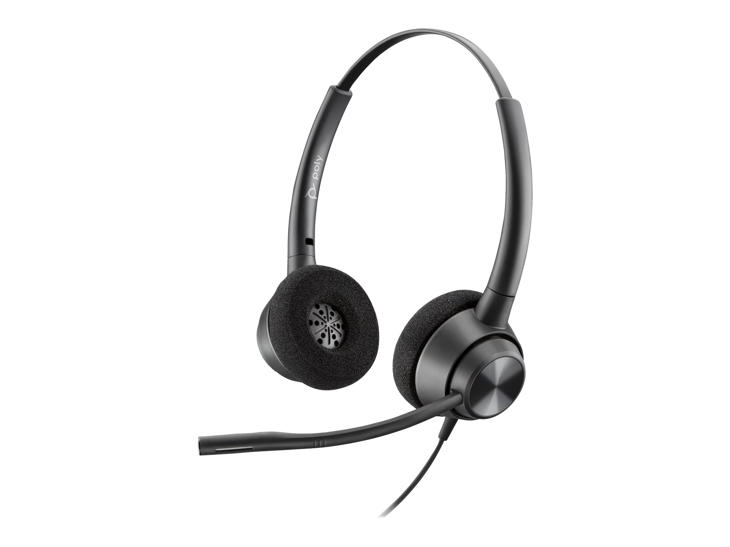 HP Poly EncorePro 320 with Quick Disconnect Binaural Headset TAA