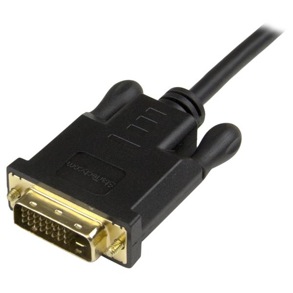 STARTECHCOM 91 cm DisplayPort auf DVI Kabel SteckerStecker DP zu DVI Adapter Koverter 1920x1200 1080p Schwarz