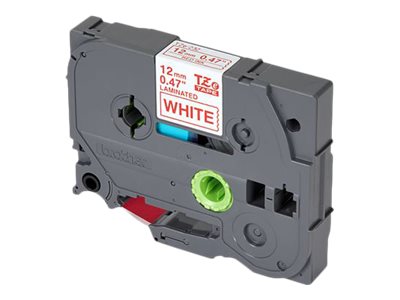 TZE232 BROTHER PT Schriftband 12mm weiss TZE232 BROTHER PT Schriftband 12mm weiss