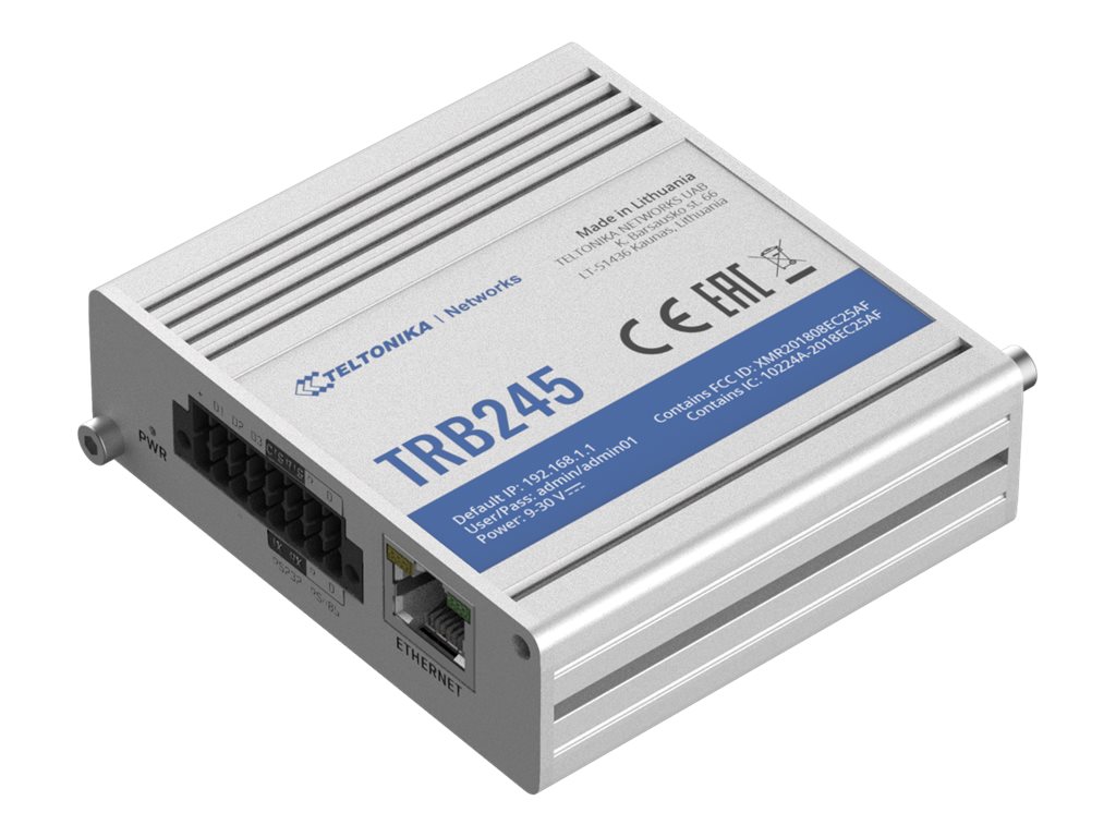 TELTONIKA NETWORKS TRB245 LTE/4G/3G/2G M2M Industrie Gateway
