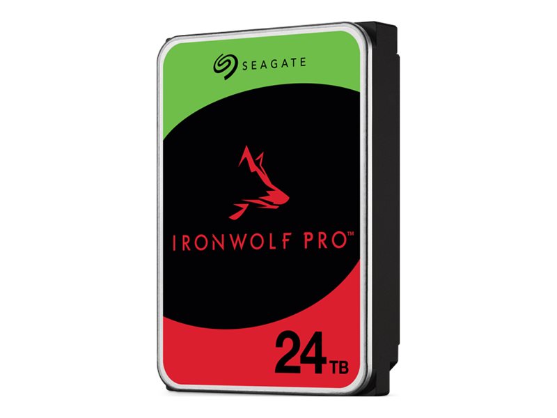 SEAGATE Ironwolf PRO Enterprise NAS HDD 24TB 7200rpm 6Gb/s SATA 256MB cache 8,89cm 3,5Zoll 24x7 for NAS RAID Rackmount systems BL SEAGATE Ironwolf PRO Enterprise NAS HDD 24TB 7200rpm 6Gb/s SATA 256MB cache 8,89cm 3,5Zoll 24x7 for NAS RAID Rackmount systems BL