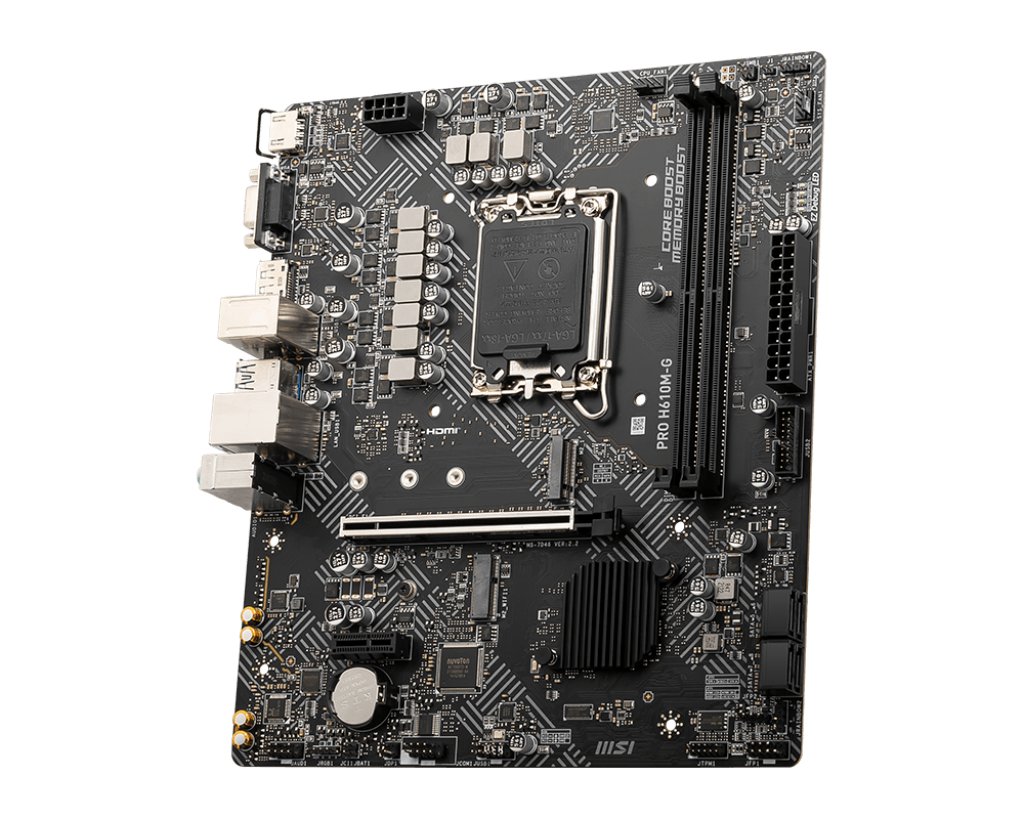 MSI PRO H610MG LGA1700 DDR5 mATX