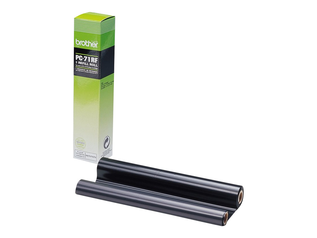 brother PC-71RF schwarz Thermo-Druckfolie, 1 Rolle