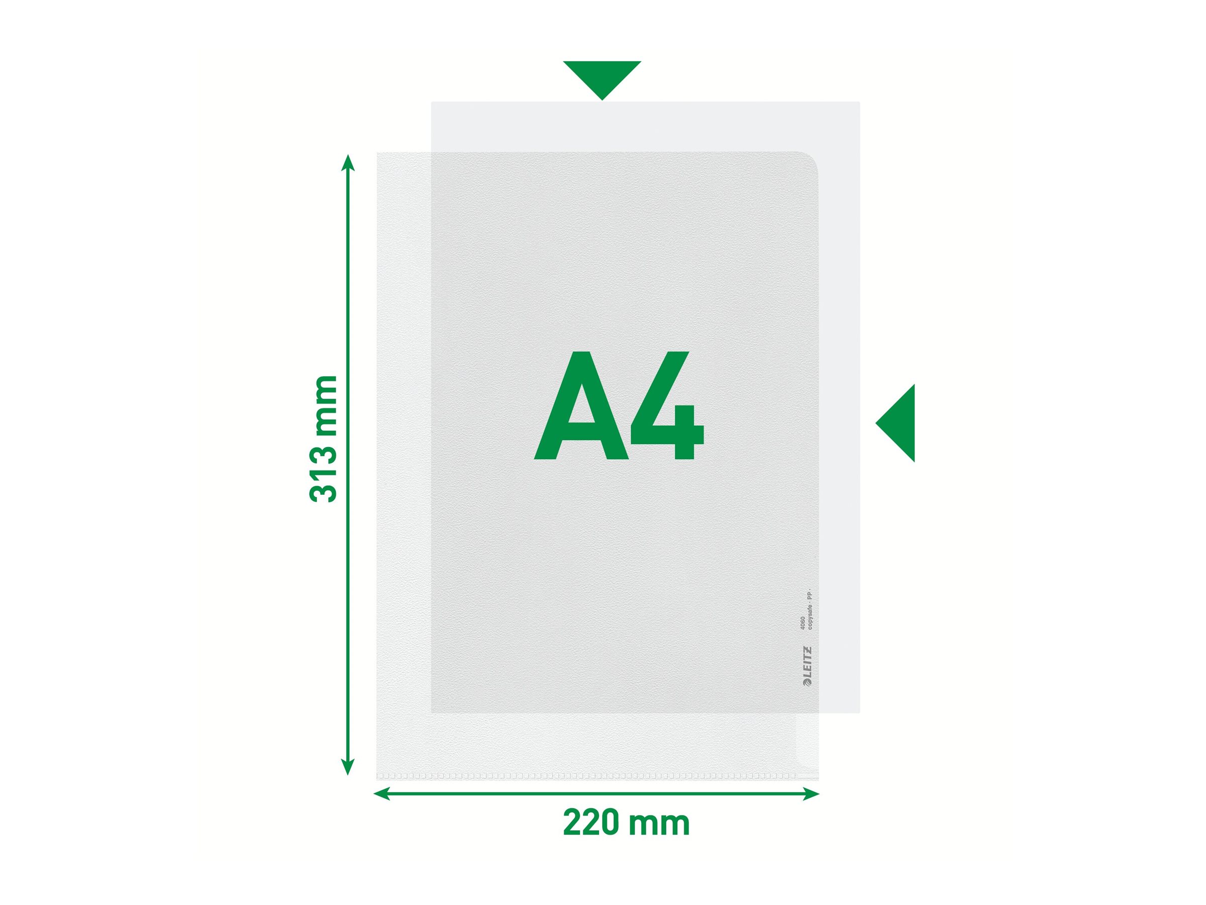 100 LEITZ Sichthuellen 4060 DIN A4 transparent genarbt 0,17 mm 100 LEITZ Sichthuellen 4060 DIN A4 transparent genarbt 0,17 mm