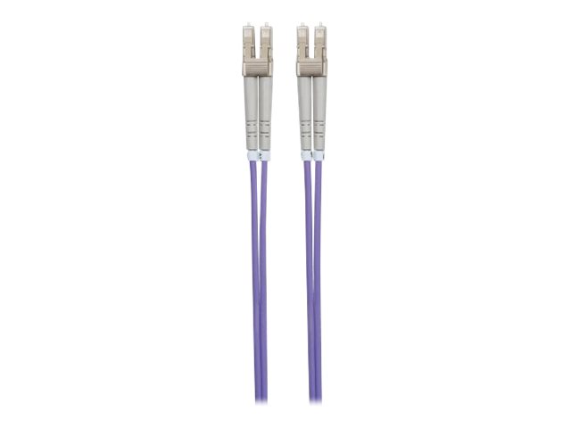 INTELLINET LWL Kabel LC/LC OM4 1m violett 50/125um Duplex Multimode INTELLINET LWL Kabel LC/LC OM4 1m violett 50/125um Duplex Multimode