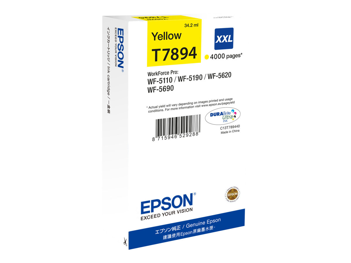 C13T789440 EPSON WF Tinte yellow EHC C13T789440 EPSON WF Tinte yellow EHC