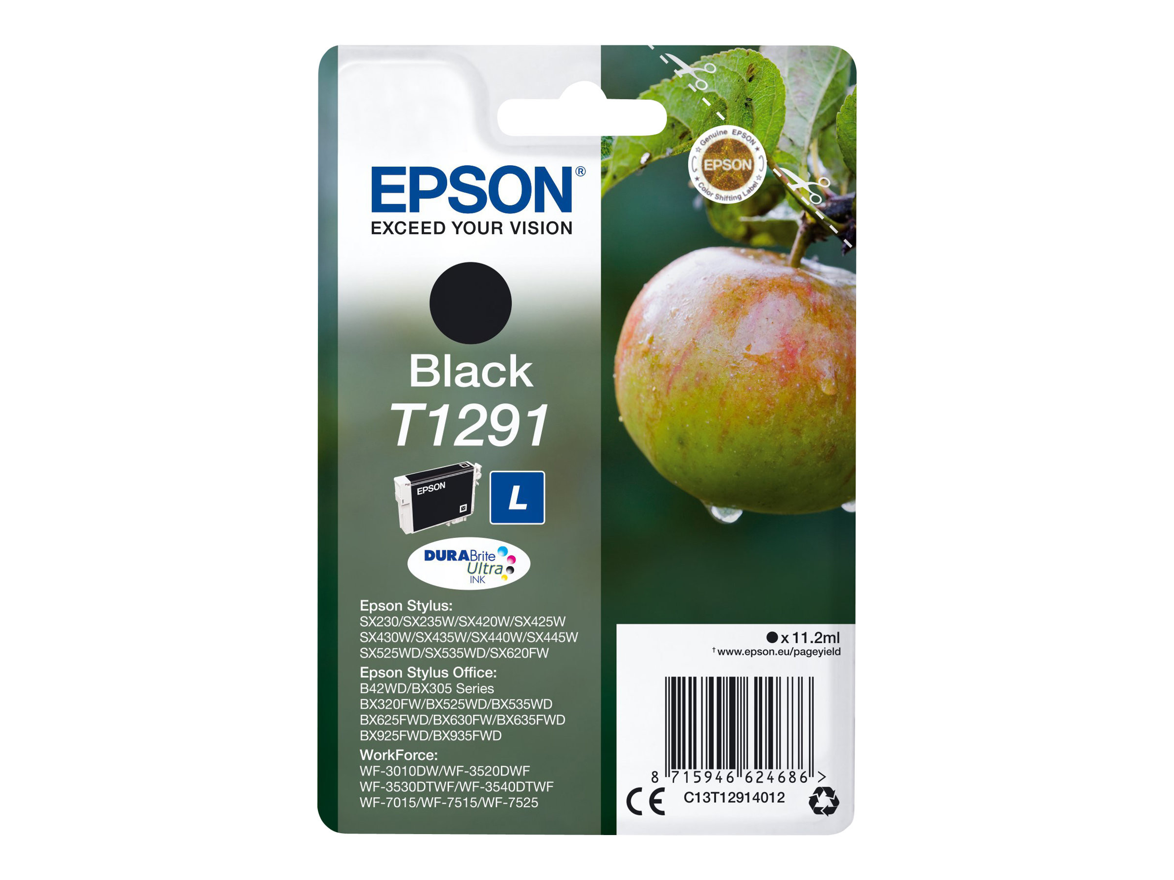 C13T12914012 EPSON BX Tinte black ST 385 C13T12914012 EPSON BX Tinte black ST 385