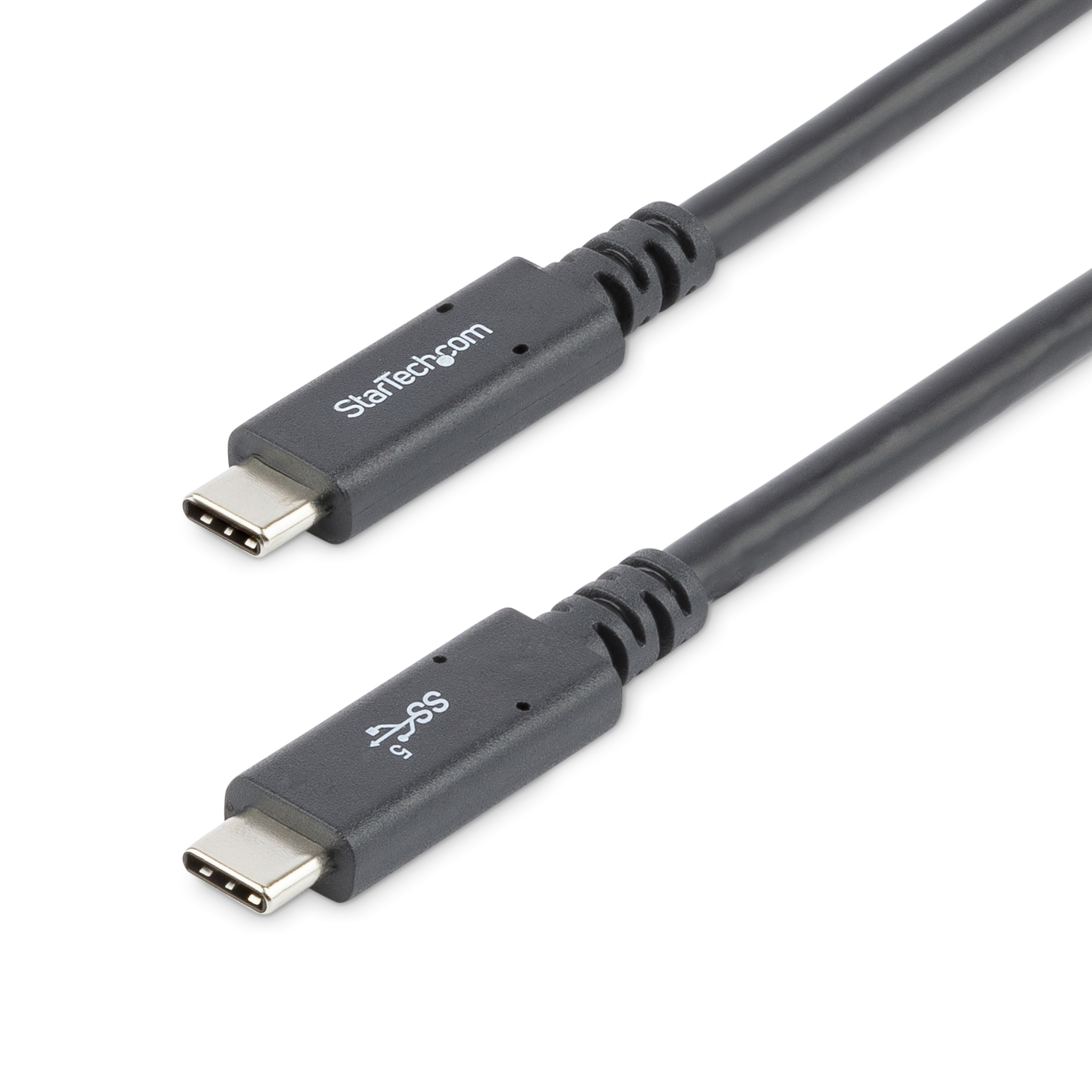 STARTECHCOM 6 ft 18m USB C to USB C Cable w 5A PD MM USB 30 5Gbps USBIF Certified