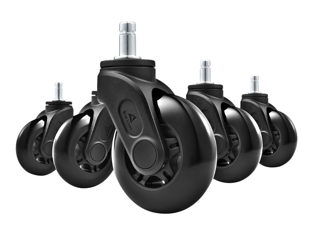 Sharkoon Gamingstuehle RollenSet Skiller SW10