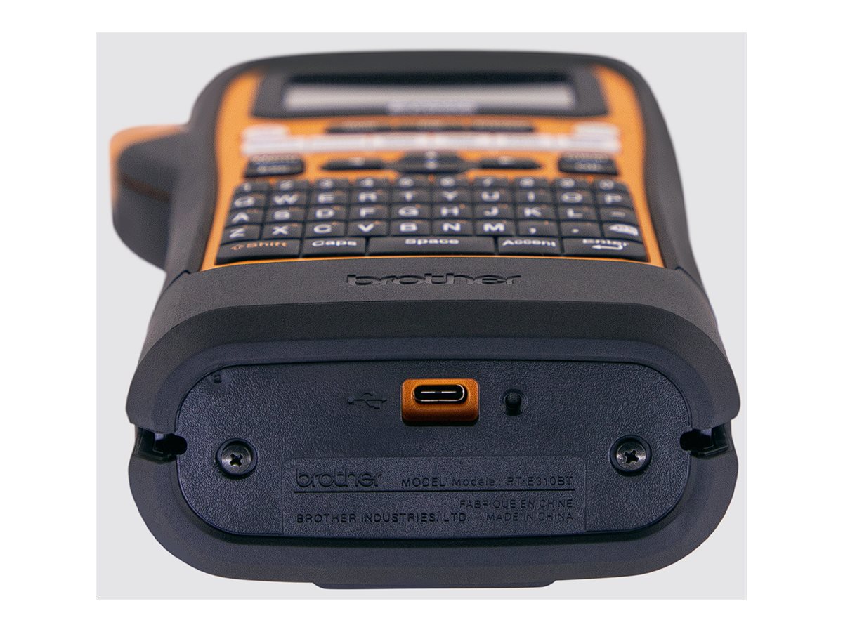 brother P-touch E310BT BeschriftungsgerÃ¤t orange, schwarz