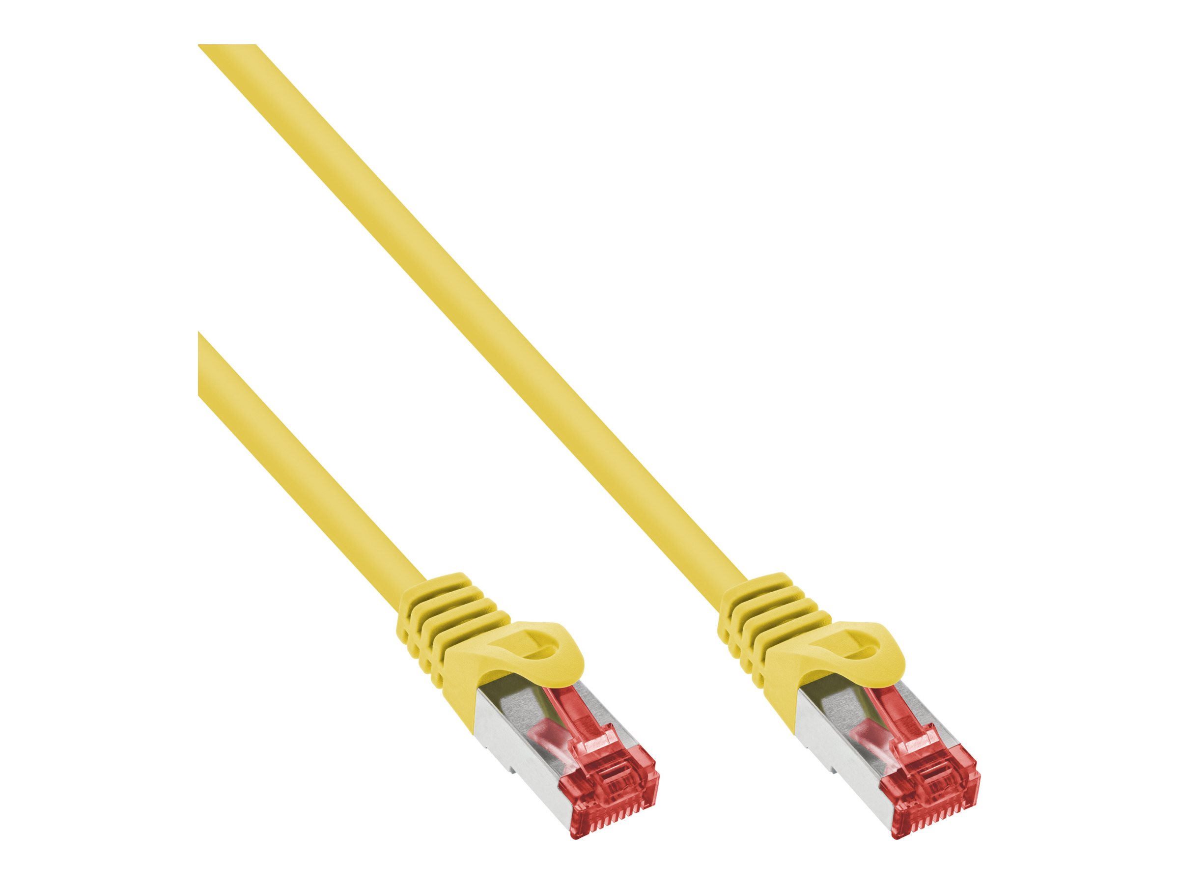 INLINE Patchkabel Cat.6 250MHz PVC CCA gelb 0,3m INLINE Patchkabel Cat.6 250MHz PVC CCA gelb 0,3m