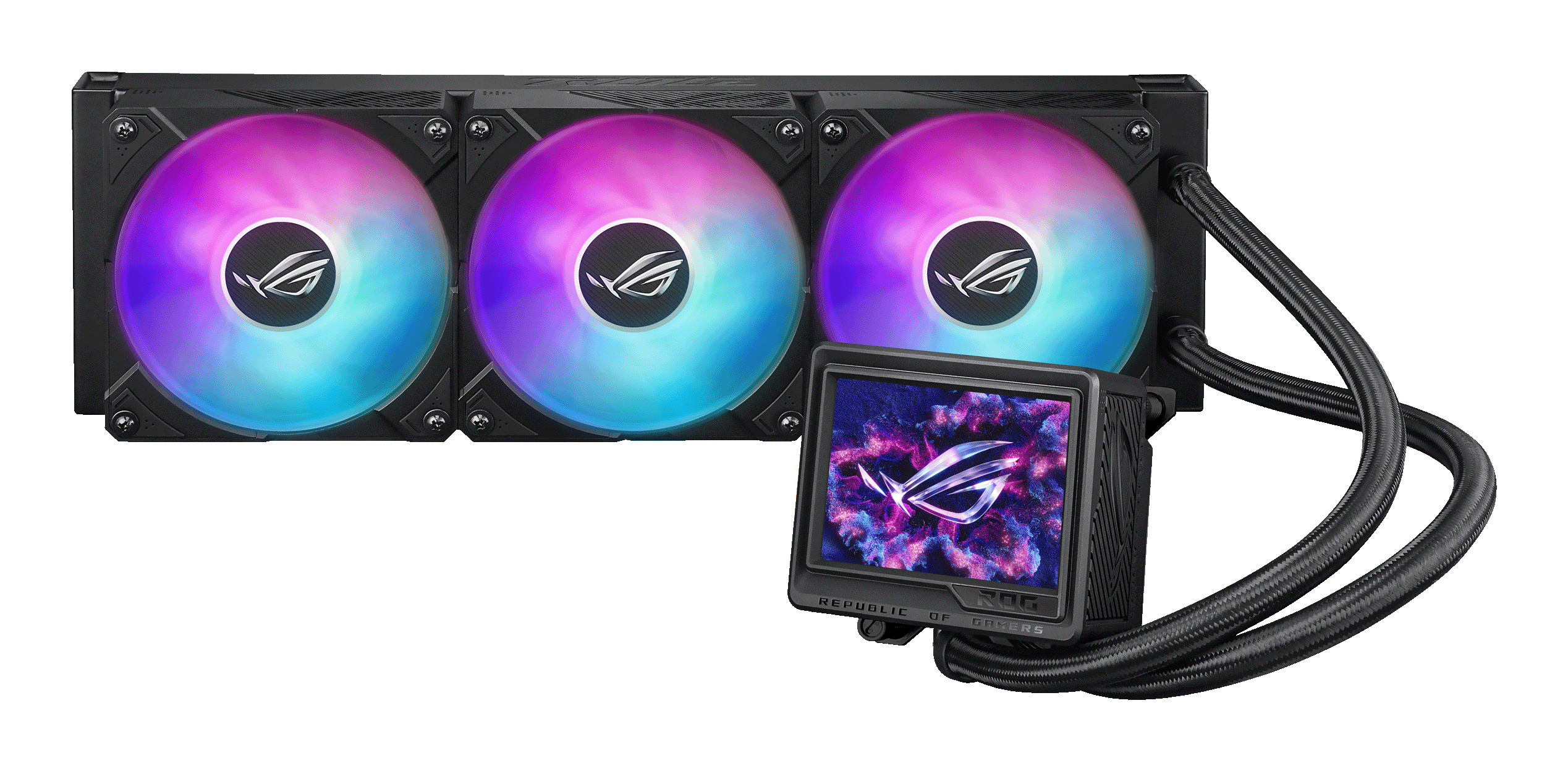 ASUS ROG Ryujin III 360 ARGB Extreme allinone liquid CPU cooler with Aseteks Emma Gen8 V2 pump