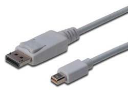 ASSMANN DisplayPort Kabel mini DP 30mVerriegelung DP11a weiss