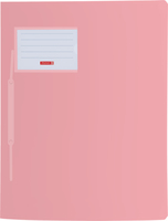 Brunnen FACT!pp Schnellhefter A4 rosa pastell transluzent