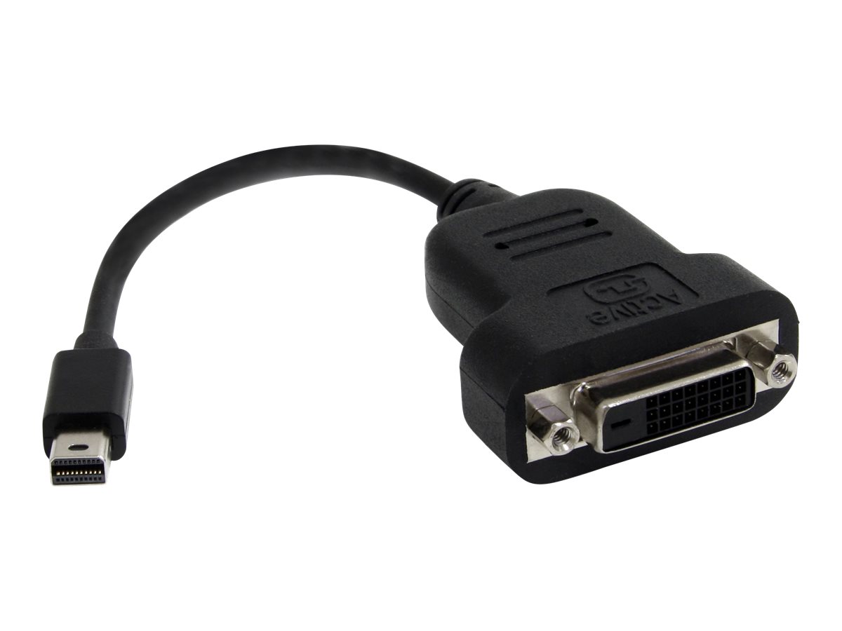 StarTech.com Aktiver Mini DisplayPort auf DVI Adapter - mDP zu DVI (Stecker/Buchse) Konverter - 1920x1200 - DVI-Adapter - 20 cm