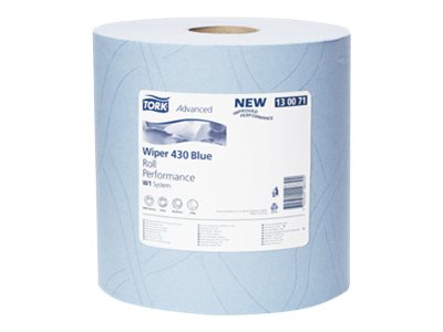 TORK Putztuchrolle Advanced 430 2-lagig blau, 1.000 BlÃ¤tter