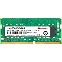 TRANSCEND 16GB JM DDR4 3200Mhz SO-DIMM 1Rx8 2Gx8 CL22 1.2V TRANSCEND 16GB JM DDR4 3200Mhz SO-DIMM 1Rx8 2Gx8 CL22 1.2V