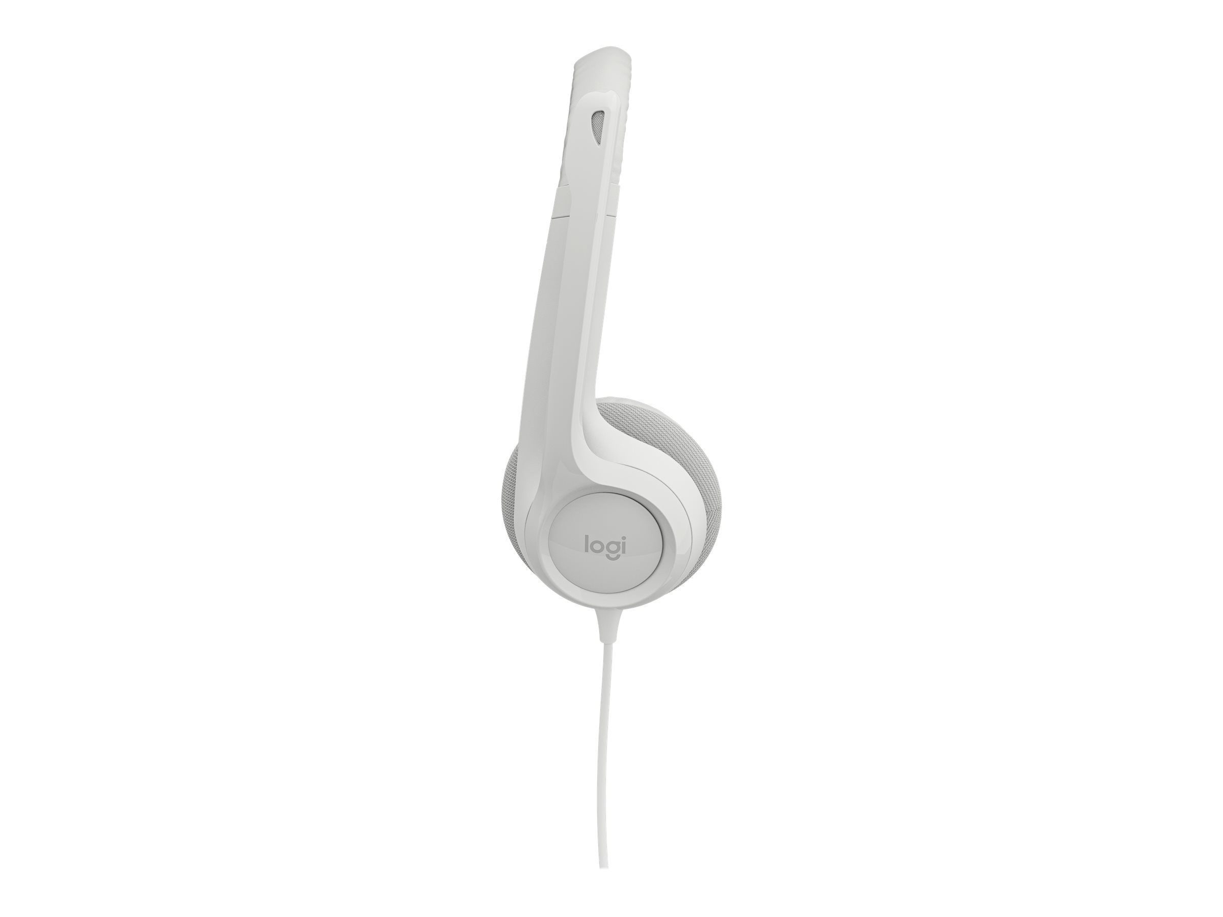 Logitech H390 USB-Headset grau, weiss