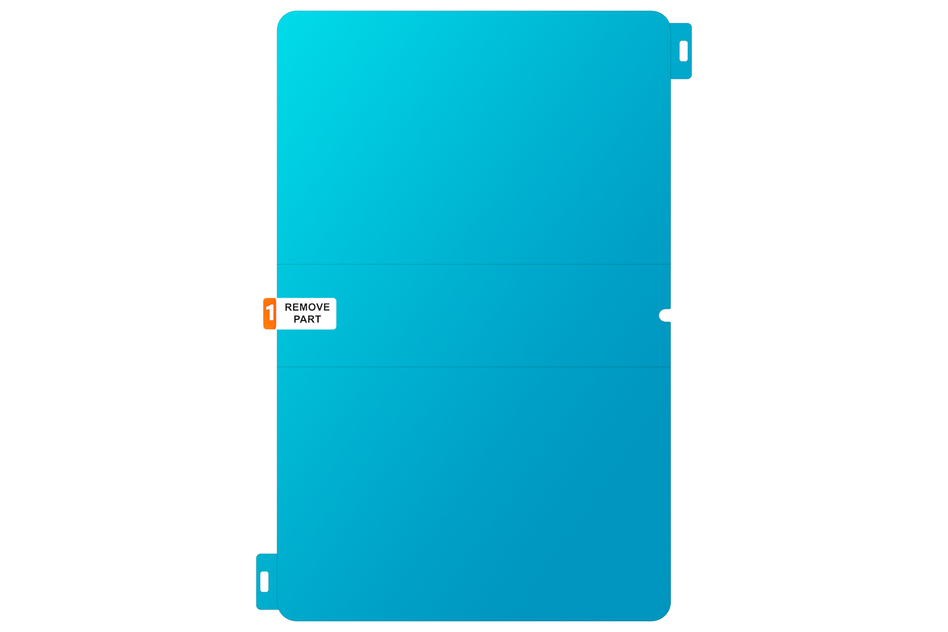 SAMSUNG AntiReflecting Screen Protector fuer Galaxy Tab S11 Transparent