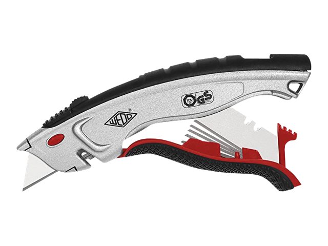WEDO Cuttermesser Safety-Cutter Profi Plus schwarz 19 mm