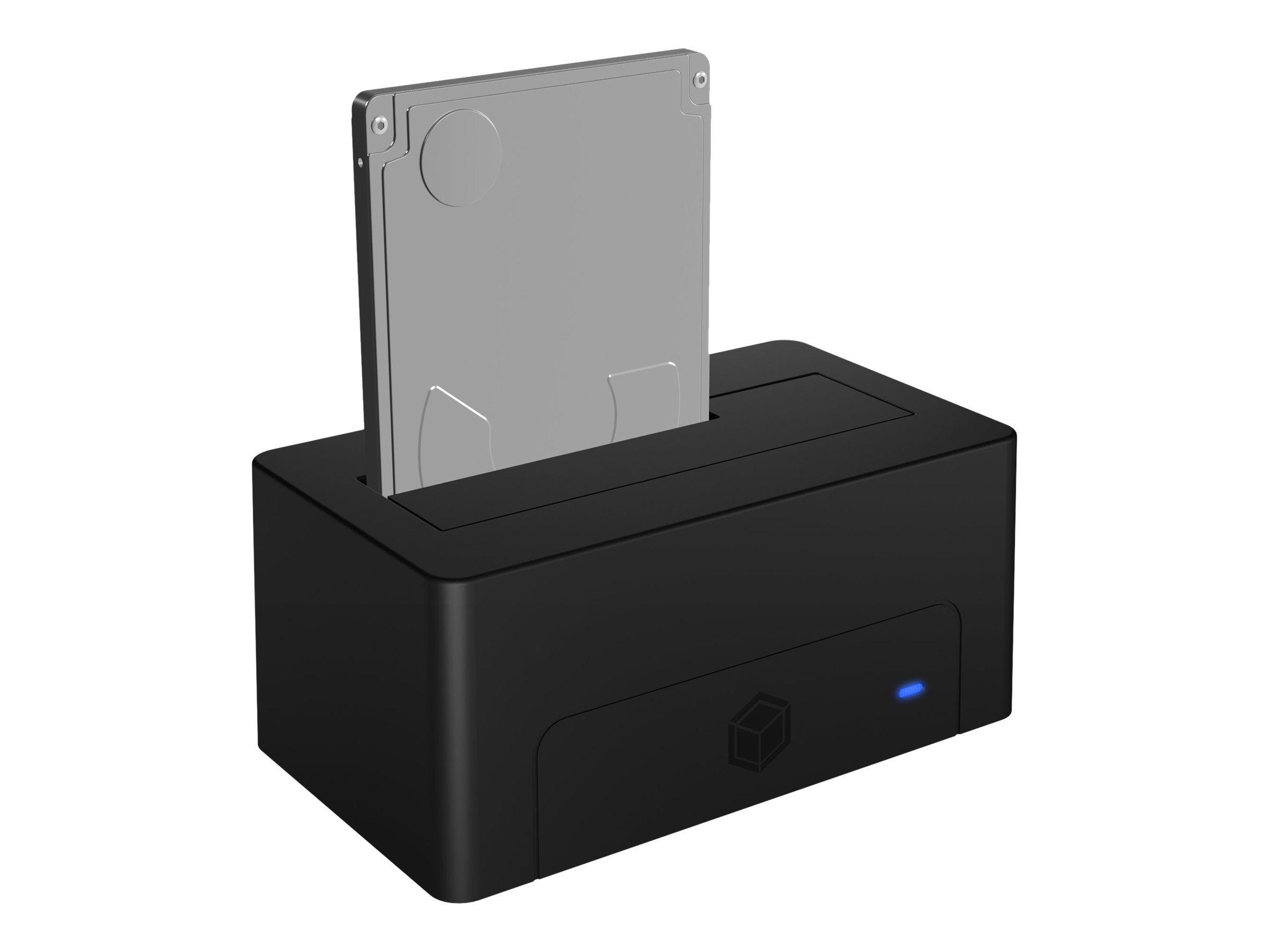 ICY BOX IB-1121-U3 DockingStation 6,35/8,89cm 2,5/3,5Zoll SATA Laufwerk Festplattenhöhe und Kapazität unbeschränkt Plug and Play HS
