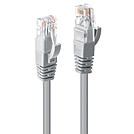 LINDY Cat.6 U/UTP Kabel, grau, 0,3m
