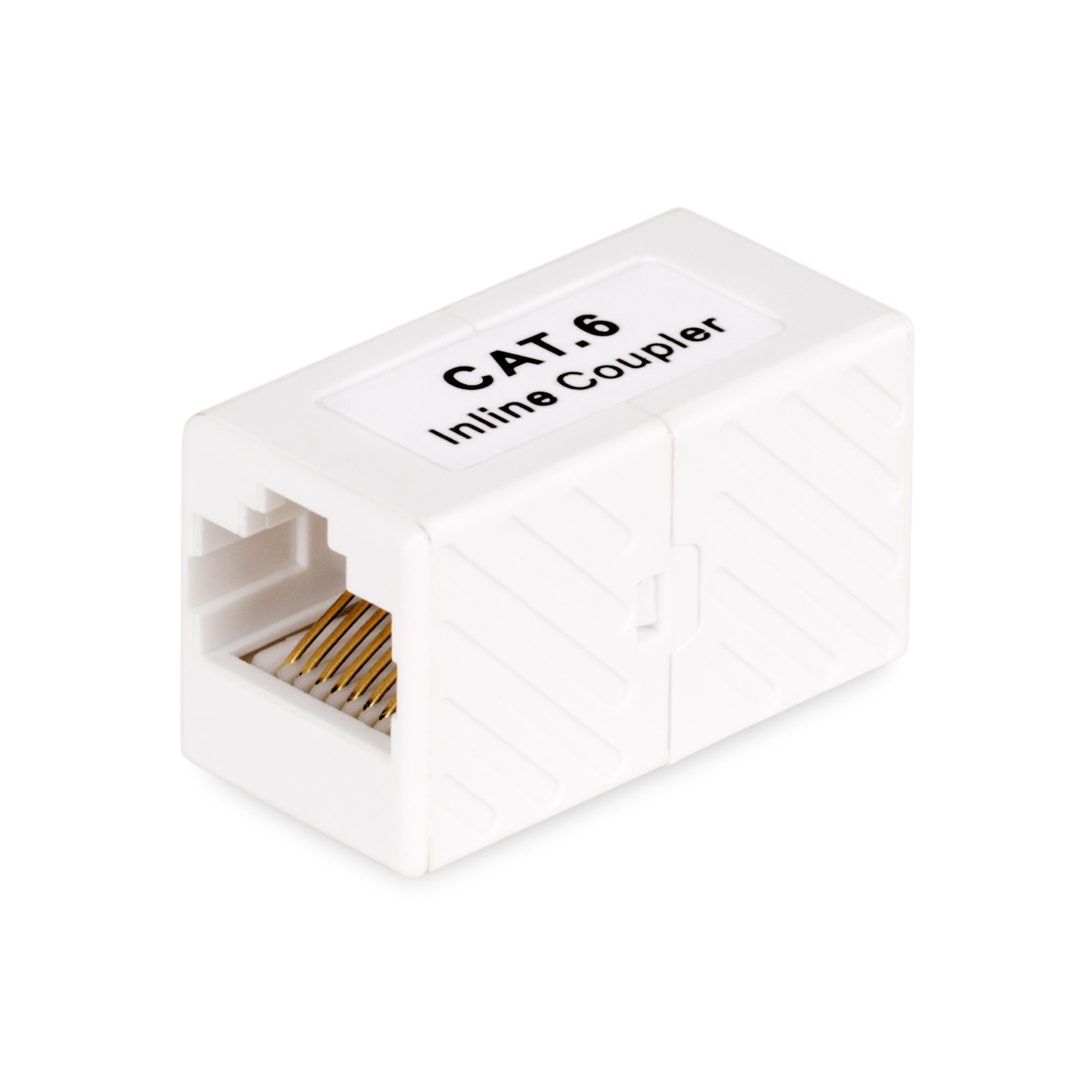 STARTECHCOM RJ45 Kupplung 5erPack Inline Cat6 Kupplung Lankabel Verlängerung T568 Stecker FF Lan Kabel Verbinder