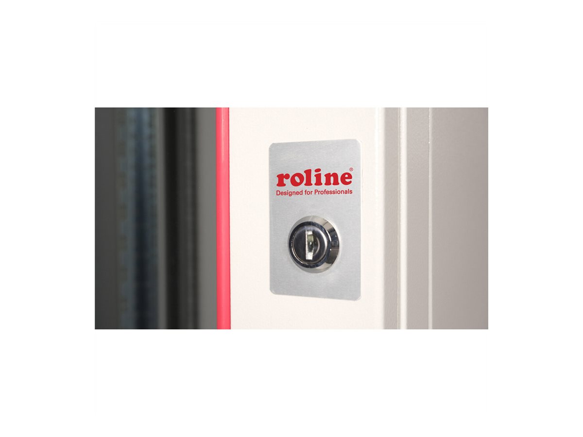 ROLINE Wandgehäuse Pro 48,26cm 19Zoll 7 HE 600x450 BxT grau