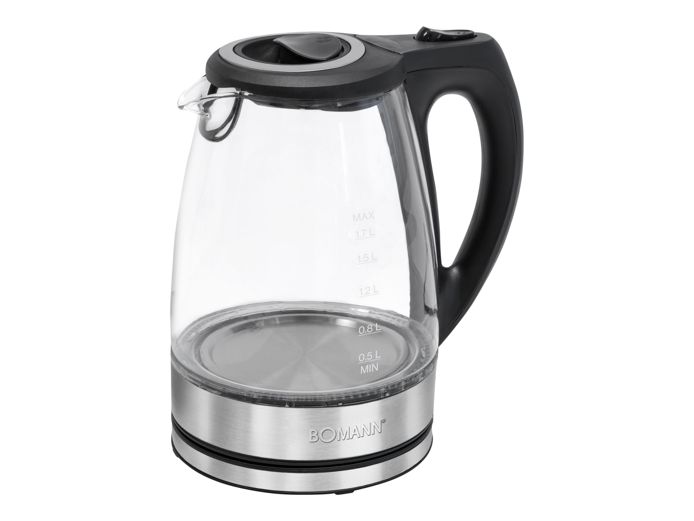 Bomann Wasserkocher WKS6032 G CB inox 1,7L