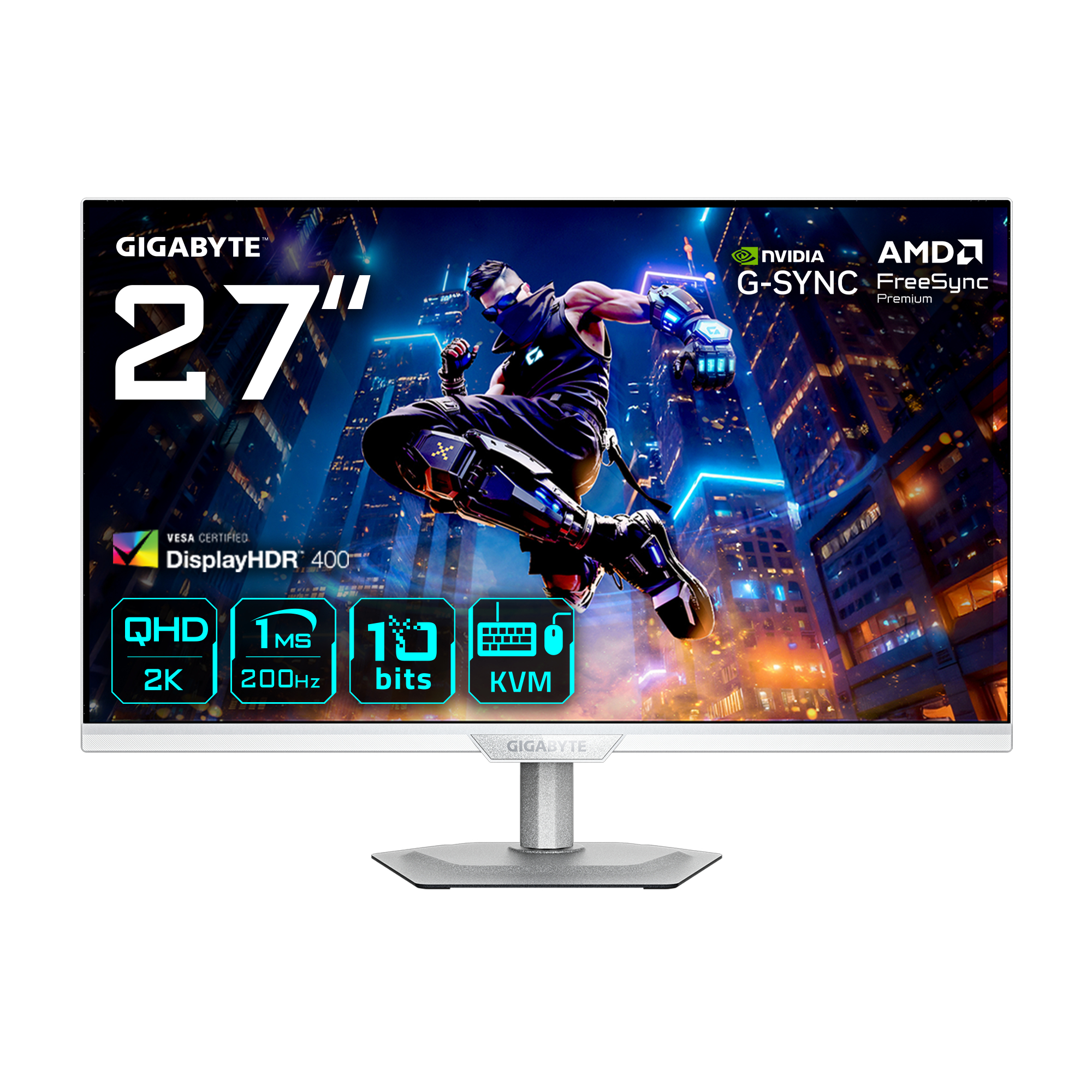 Gigabyte LED-Display M27Q2 QD ICE 27 Zoll WQHD