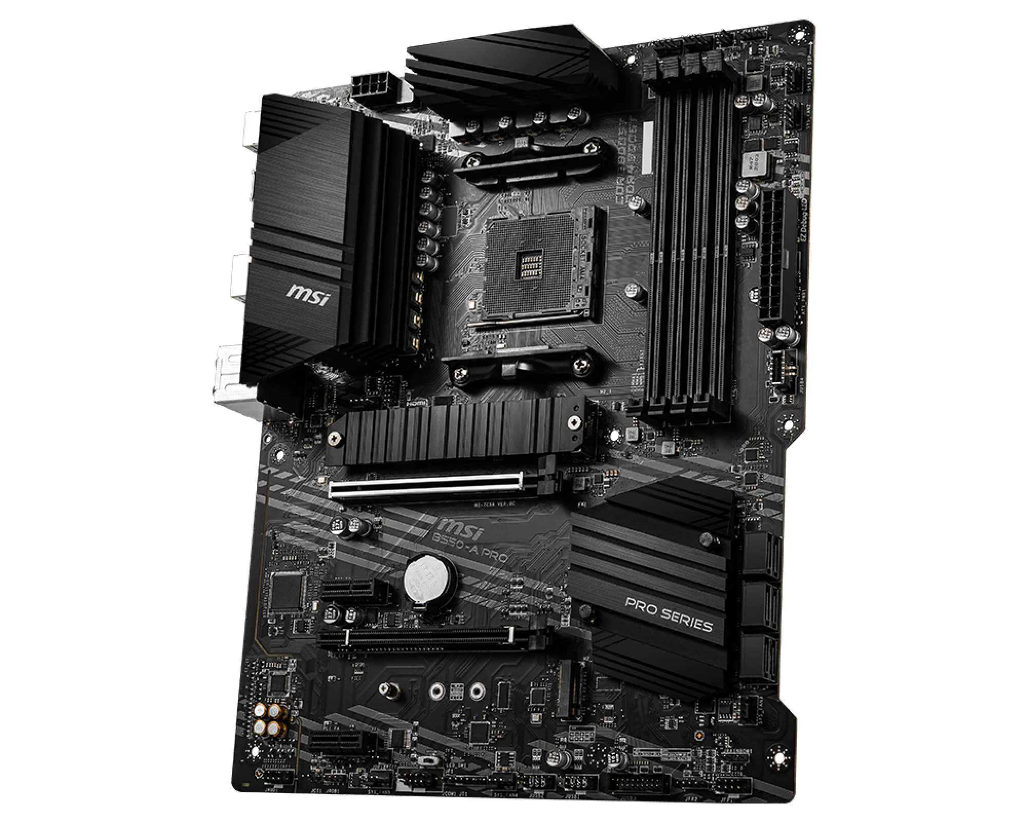 MSI B550A PRO ATX AMD Socket AM4 Dual Channel DDR4