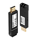 LINDY HDMI Extender 4K LWL 300m. Duplex LC Multimode 50/125 OM3, nicht enthalten