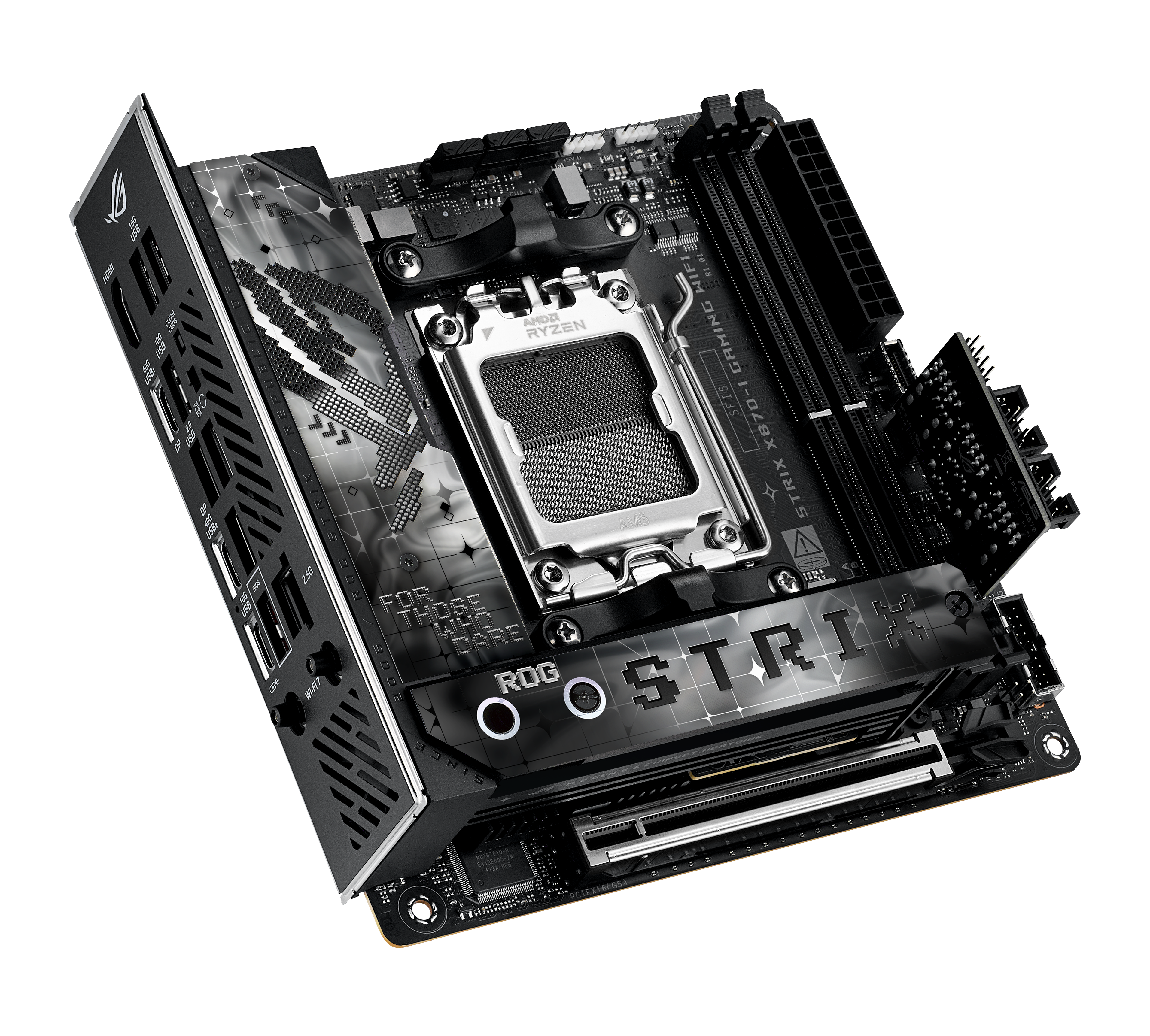 ASUS ROG STRIX X870-I GAMING WIFI Mini‑ITX Socket AM5 Wi‑Fi 7