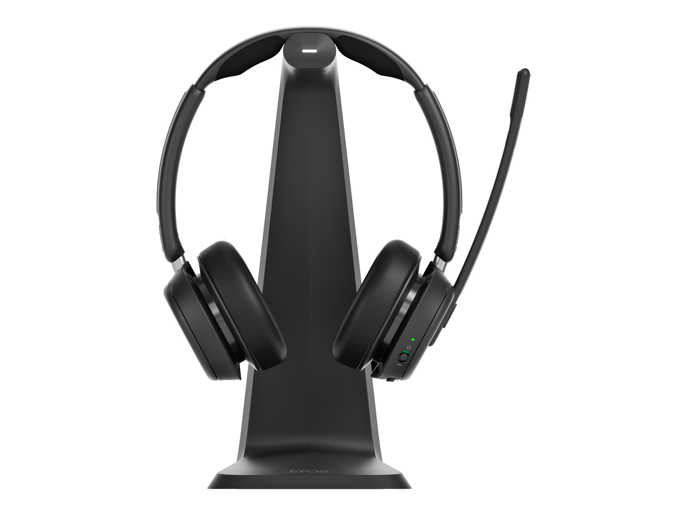 EPOS IMPACT 1061T Stereo Bluetooth Headset inkl. USB-A Dongle kontaktlose Ladestation (Charging Stand) Teams zertifiziert