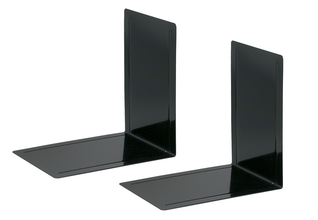 2 MAUL Buchstuetzen schwarz 16,8 x 24,0 x 24,0 cm 2 MAUL Buchstuetzen schwarz 16,8 x 24,0 x 24,0 cm