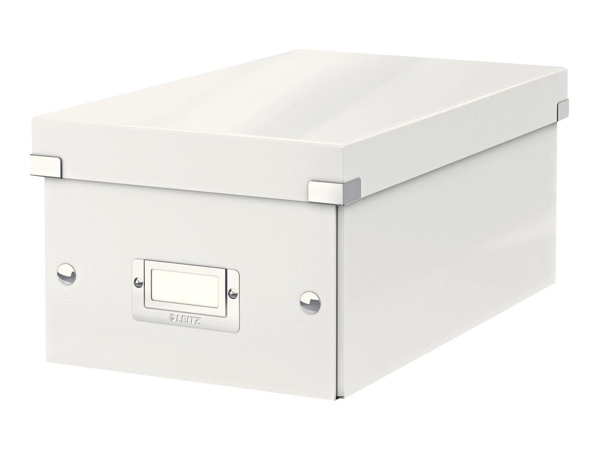 LEITZ CD-/DVD-Box Click & Store weiss, 1 St. LEITZ CD-/DVD-Box Click & Store weiss, 1 St.