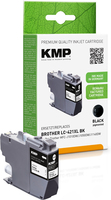 KMP Patrone Brother MFC-J1010DW LC421XLBK black 500S.