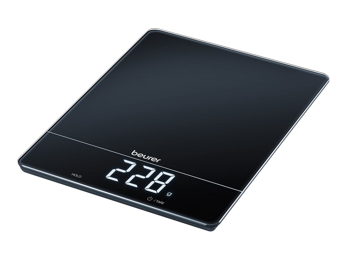 beurer Küchenwaage KS 34 schwarz für max 15,0 kg