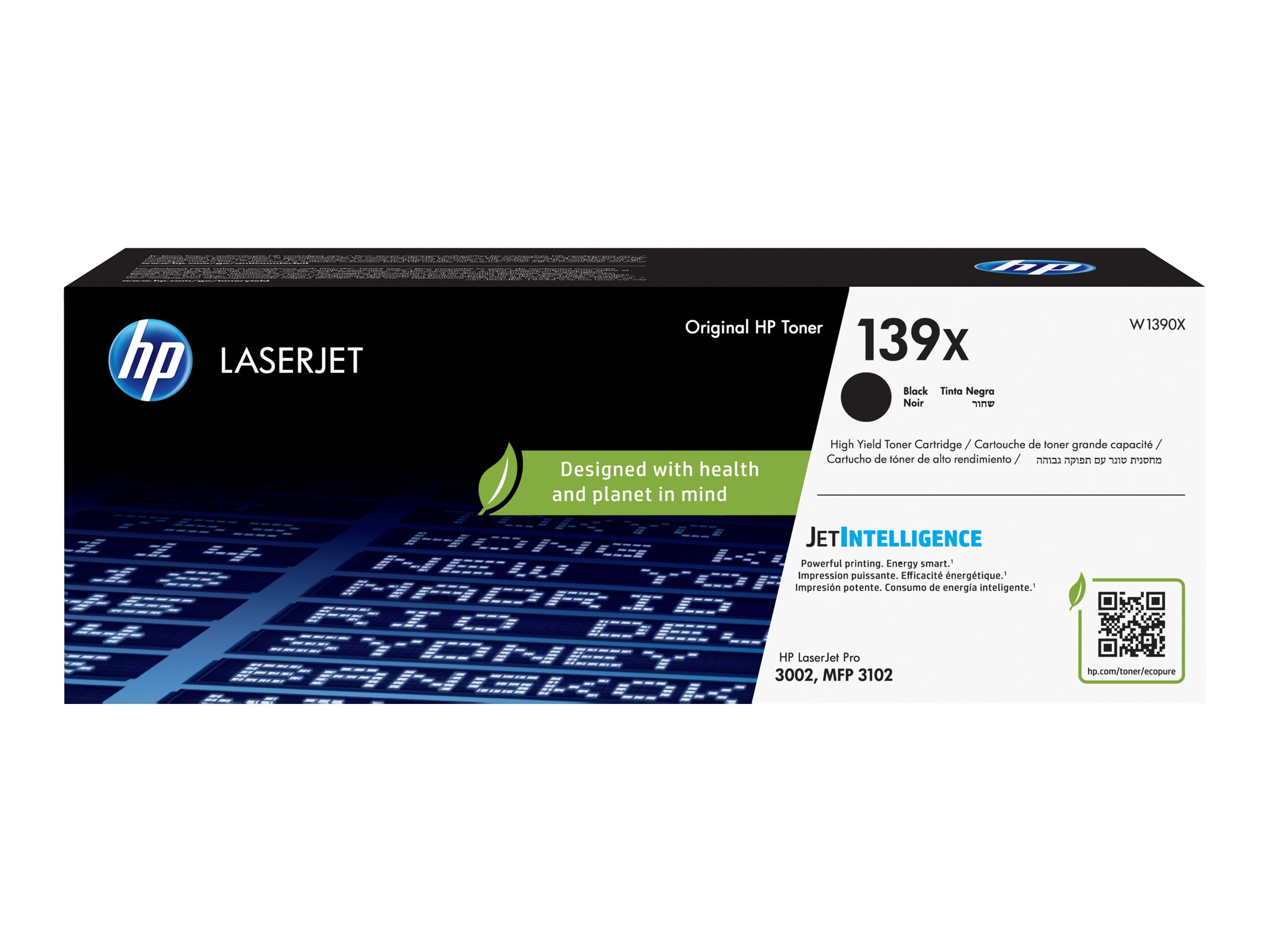 HP 139X W1390X schwarz Tonerkartusche