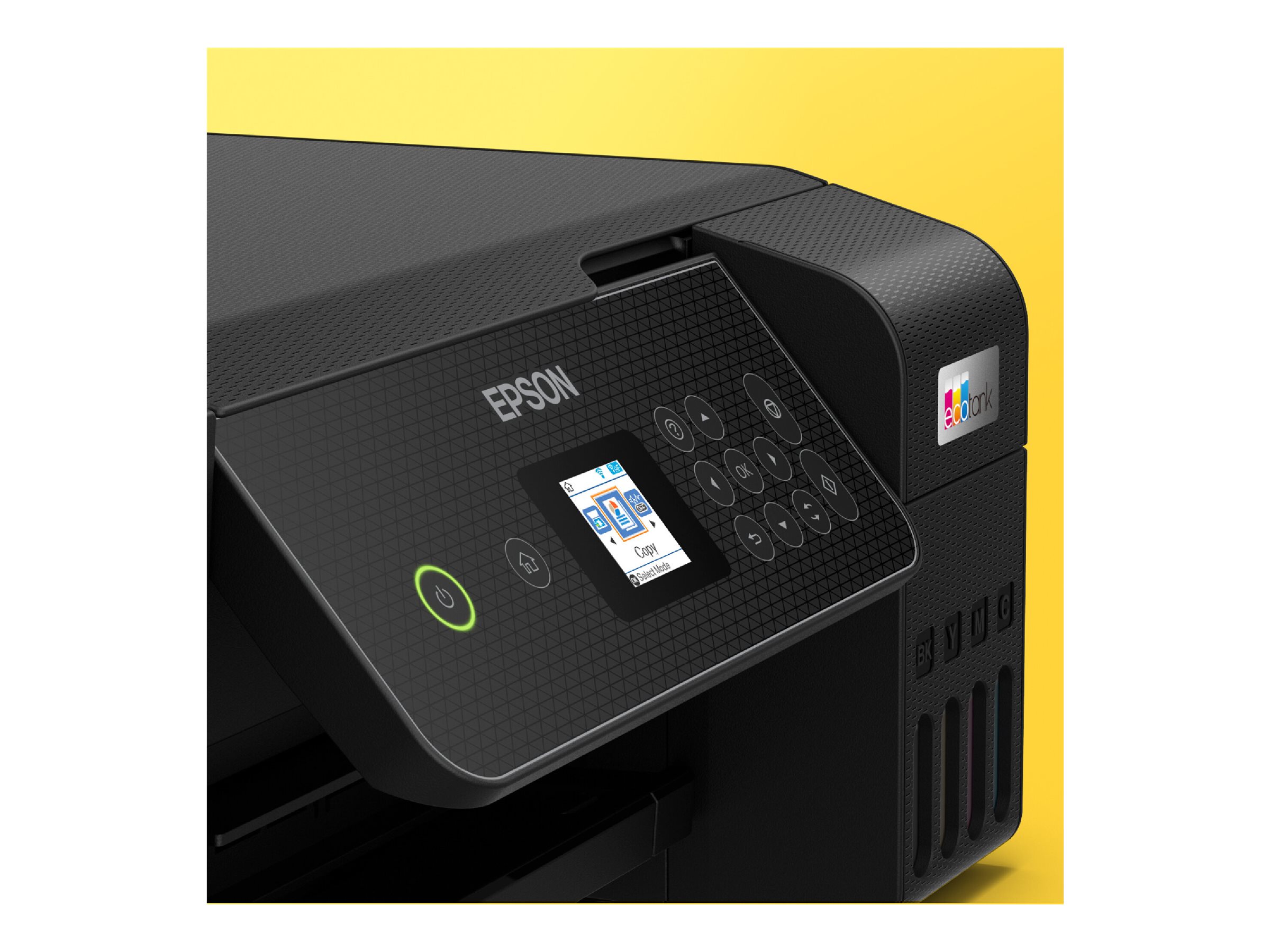 EPSON EcoTank ET-2870 3 in 1 Tintenstrahl-Multifunktionsdrucker schwarz EPSON EcoTank ET-2870 3 in 1 Tintenstrahl-Multifunktionsdrucker schwarz