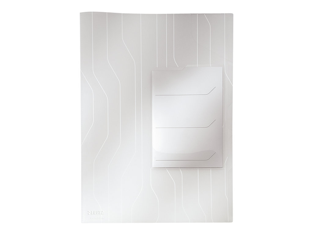 3 LEITZ Organisationshuellen CombiFile DIN A4 transparent genarbt 0,20 mm