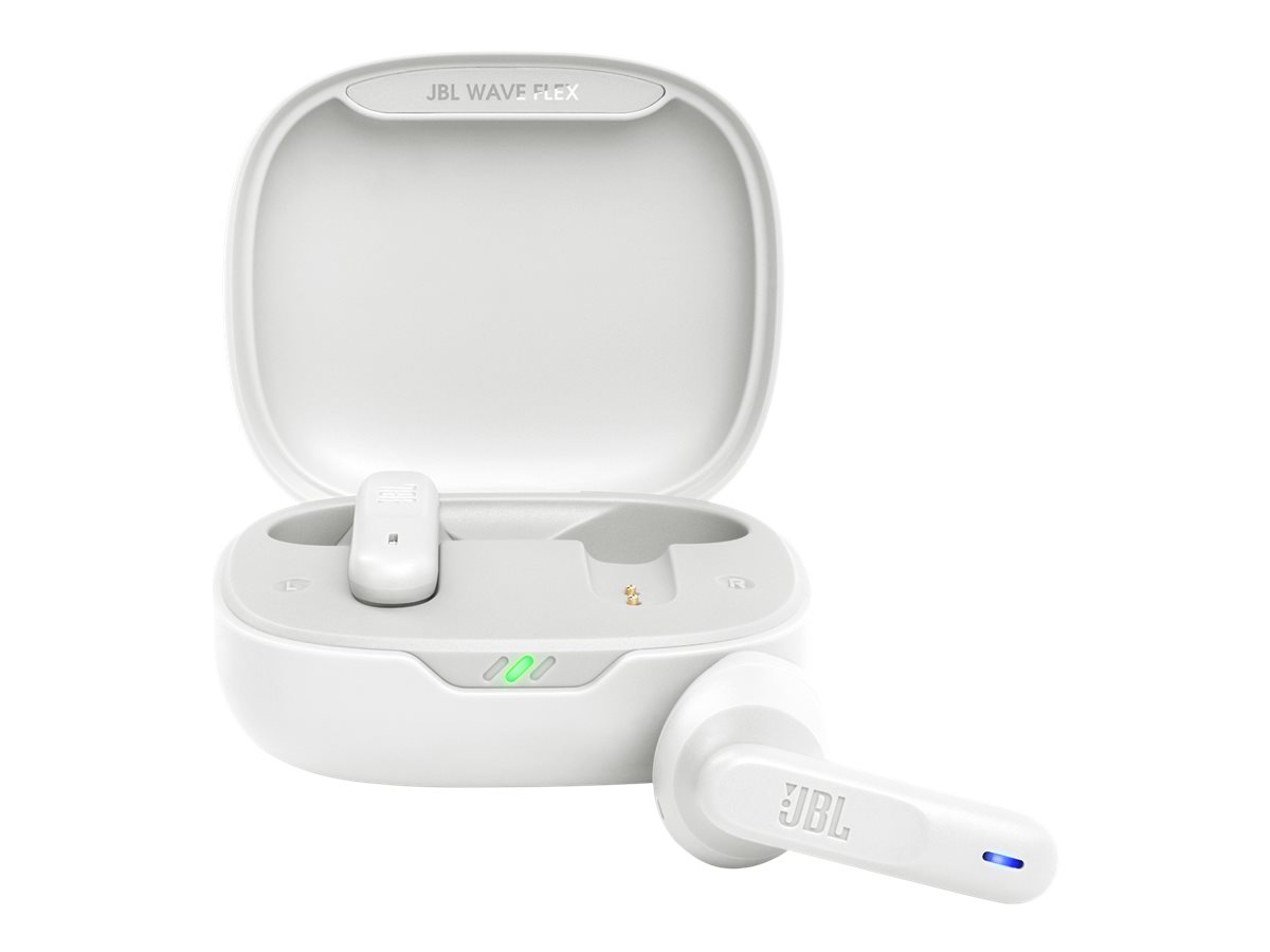 JBL Wave Flex  Kabellose In-Ear Ohrhoerer, weiss