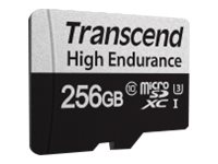 CARD microSD Card 256GB Transcend SDXC USD350V wadapter
