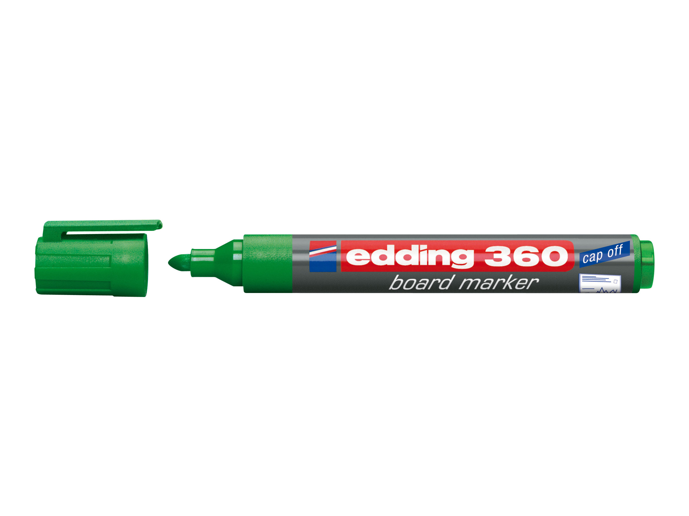 edding 360 Whiteboard-Marker grÃ¼n 1,5 - 3,0 mm, 10 St.